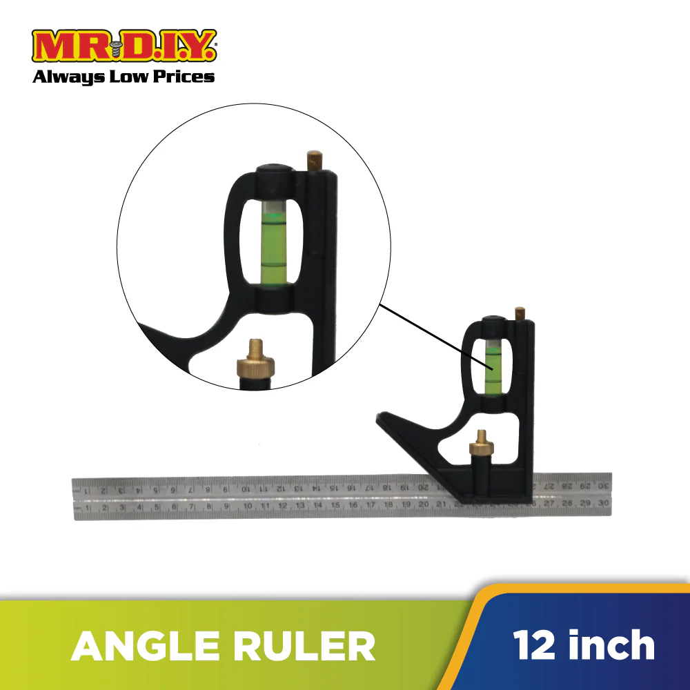 Combination Moveable Angle Ruler (12 inch) - Image 2