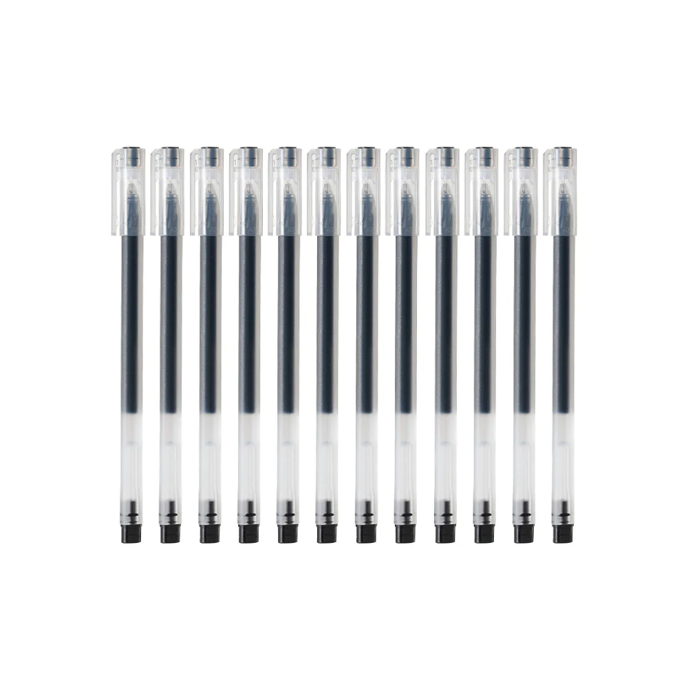 [BEST SELLER] COMIX 0.5 Gel Pen Black (12 pieces) - Image 7