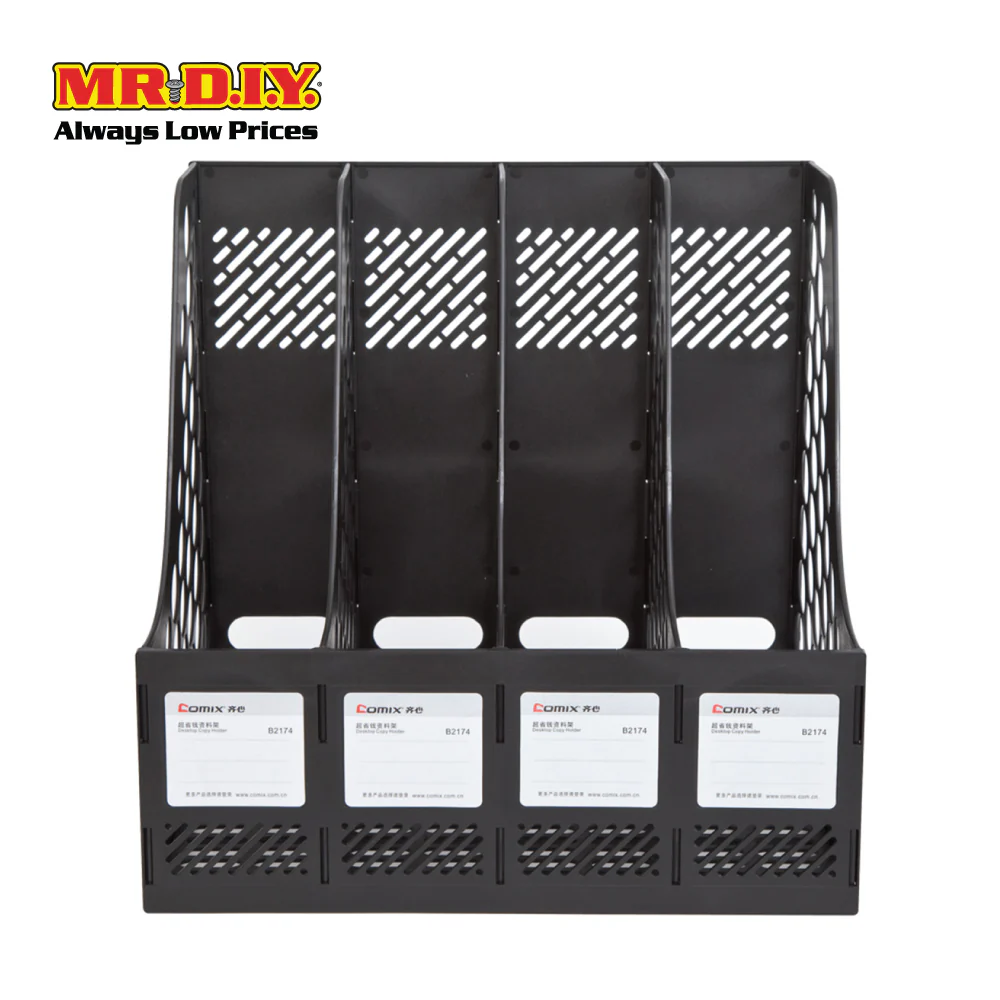 [BEST SELLER] COMIX 4 Section File Holder - Image 3