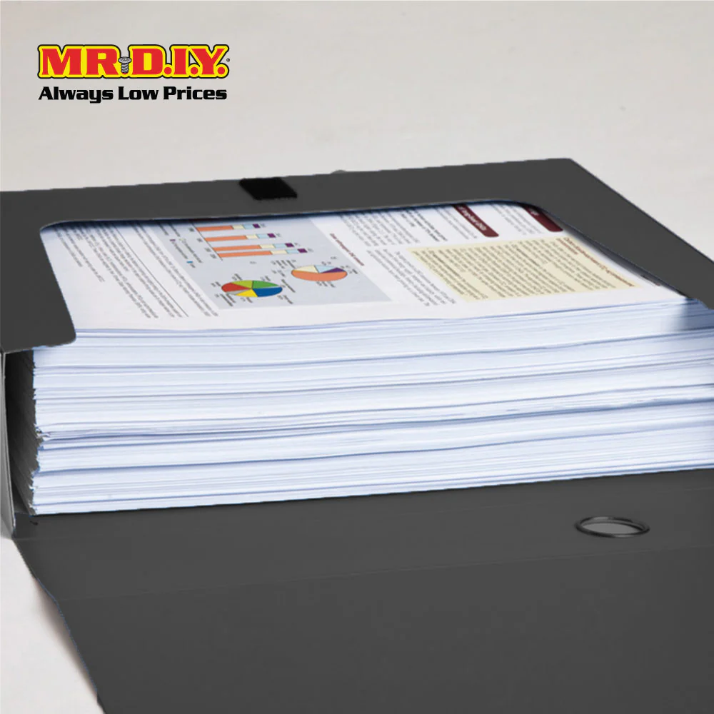 COMIX A4 Box File (75mm) - Image 3