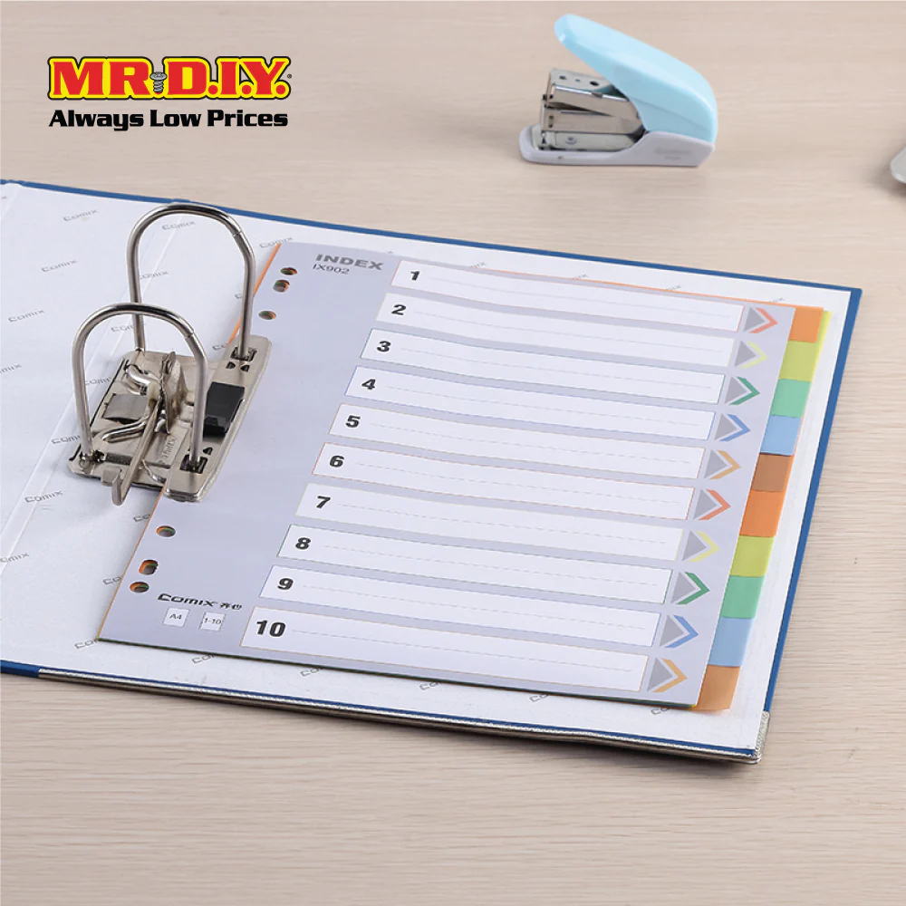 COMIX A4 Index Divider Paper (10 pieces) - Image 4