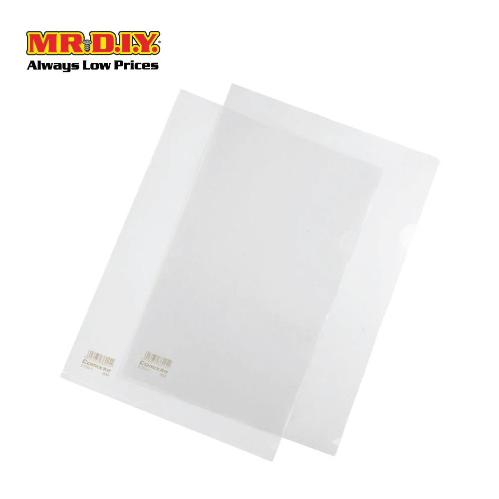 [BEST SELLER] COMIX  A4 L-Shape Folder (10 pieces) - Image 2