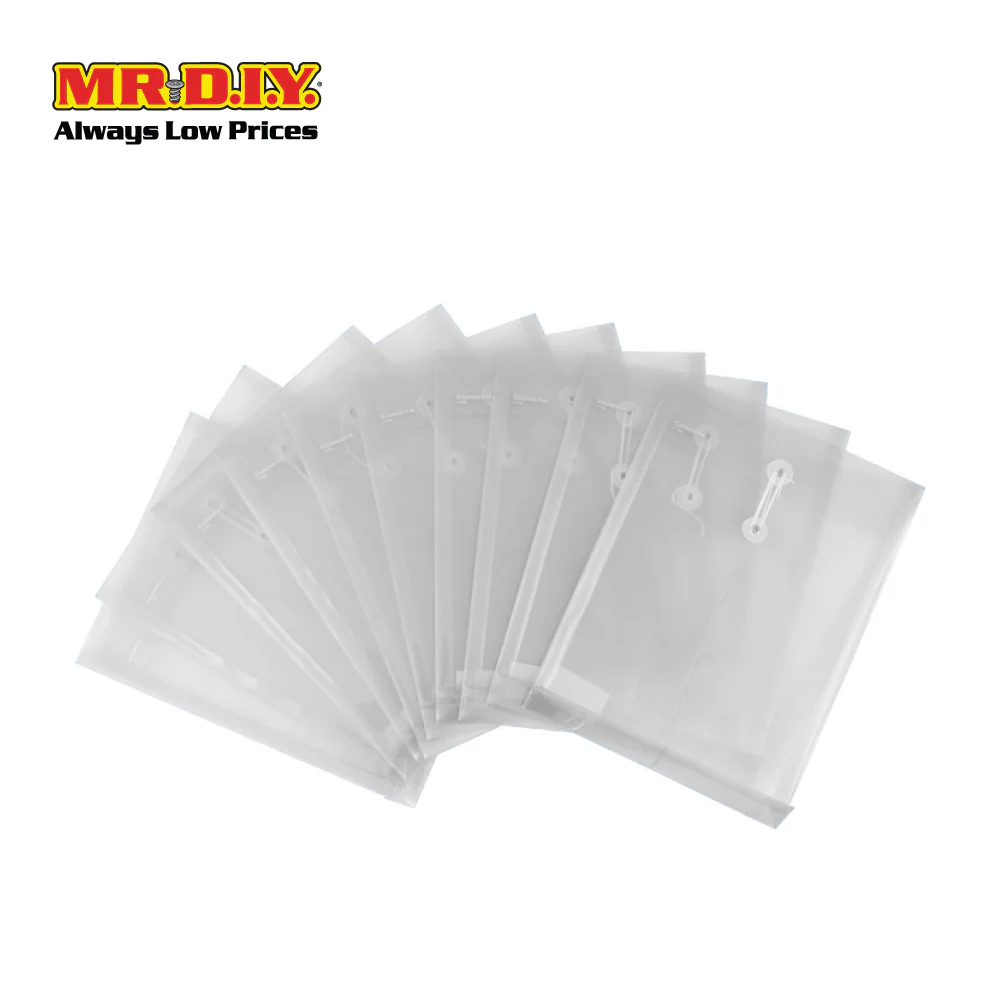 COMIX A4 PP Envelope File (10 pieces) - Image 3