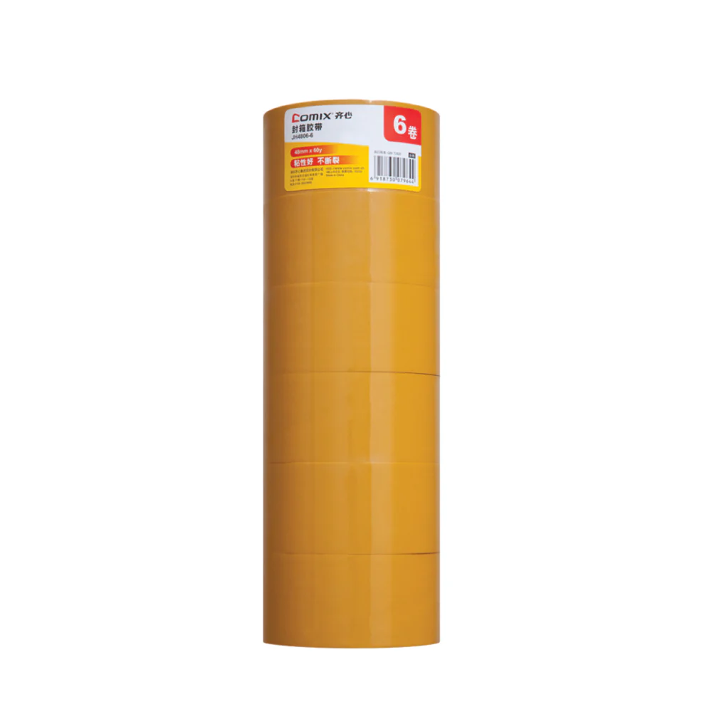 COMIX BOPP Tape (6 pieces)(4.8cm x 54m) - Image 5