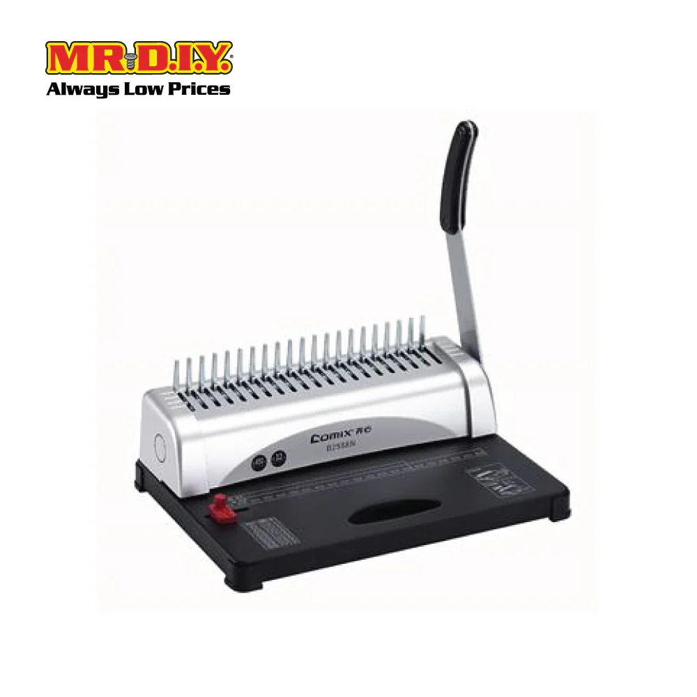 COMIX Comb Binding Machine Max Punch 12 sheets (370x260x335) - Image 3