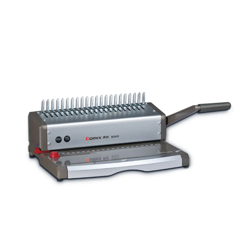 COMIX A4 Heavy Duty Comb Binding Machine (Punch 15 Sheets) - Image 5