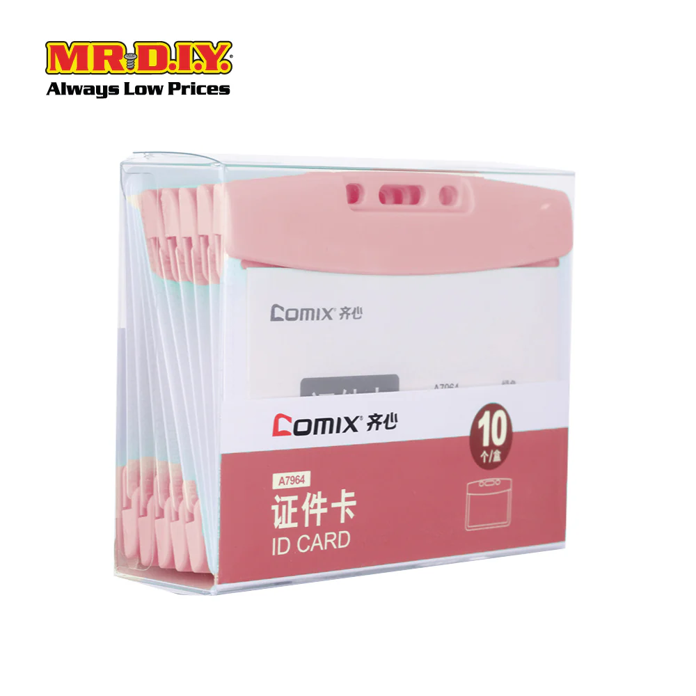 COMIX ID Card Holder (10 pieces) (102 x 80 x 4.5mm) - Image 2