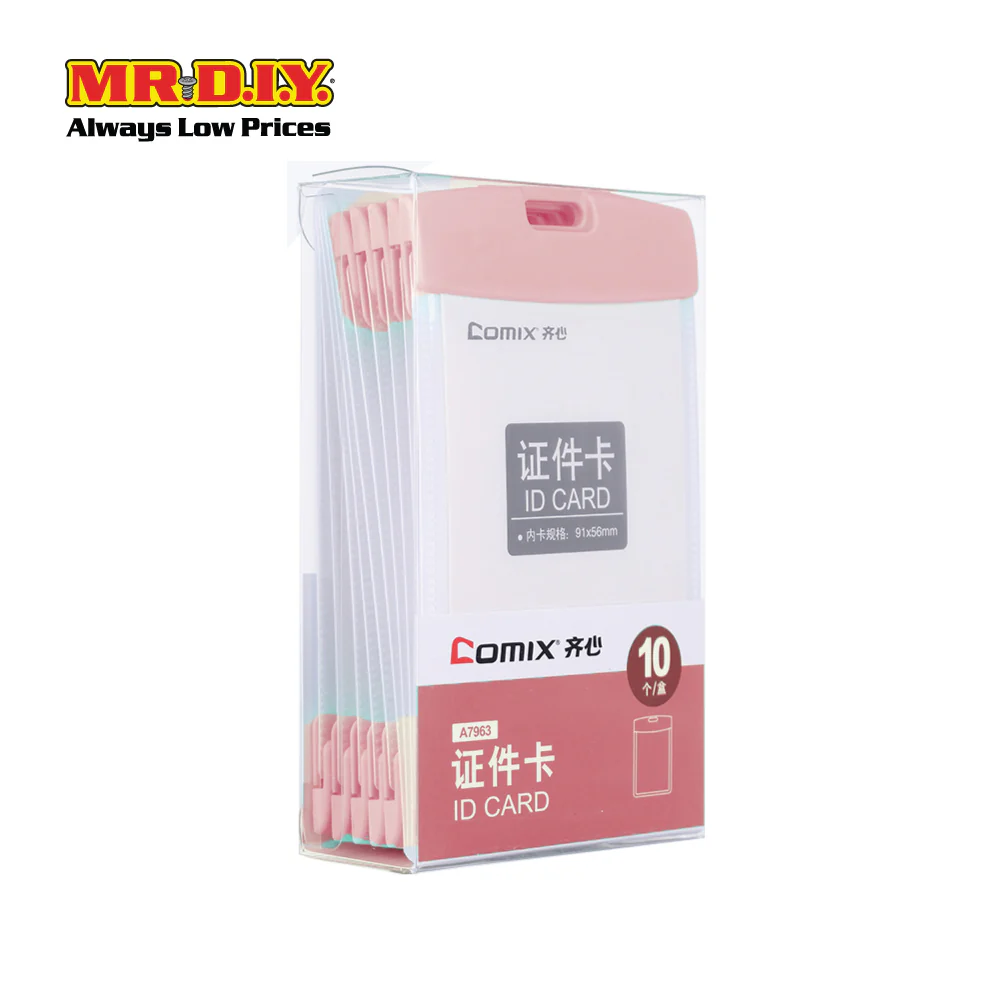 COMIX ID Card Holder (10 pieces)(66 x 112 x 4.5mm) - Image 2