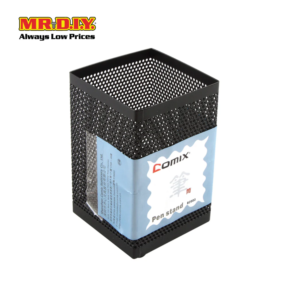 COMIX Metal Pen Holder (72 x 72 x 108mm) - Image 2
