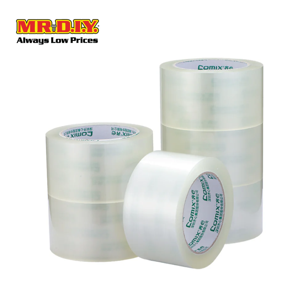 [BEST SELLER] COMIX OPP Tape (6 pieces)(6cm x 91m) - Image 5