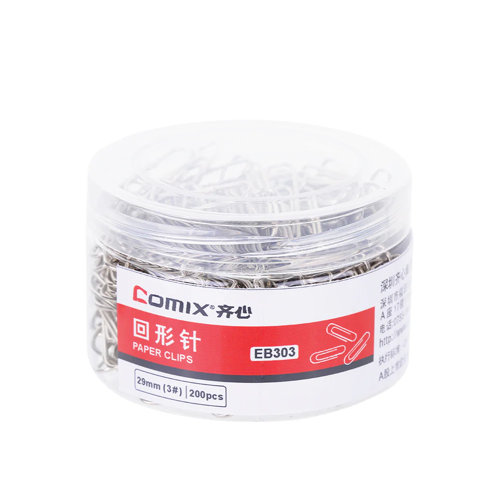 COMIX Paper Clip (200 pieces)(29mm) - Image 4