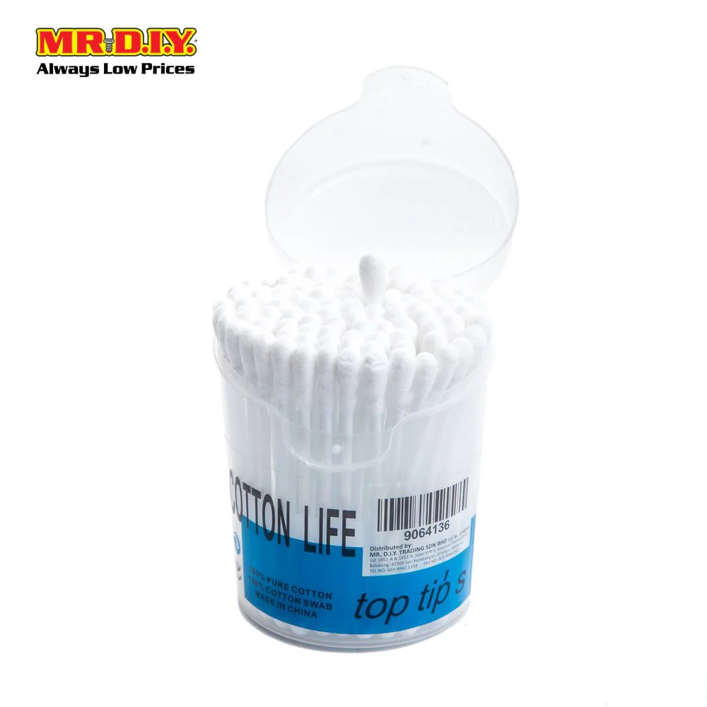 COTTON LIFE Cotton Buds (80pc) - Image 2