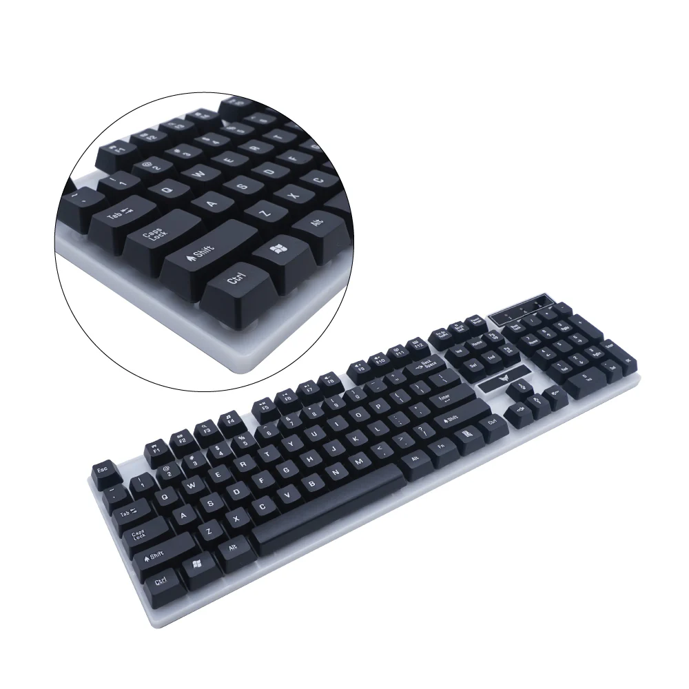 CROWN CMKG-201 MICRO Wired Multimedia Gaming Keyboard with Backlight - Image 6