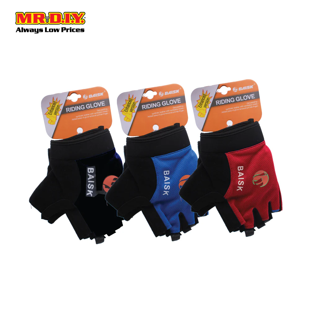 BAISK Multipurpose Anti-Slip Gel Padding Riding Gloves - BSK-2295B - Image 2