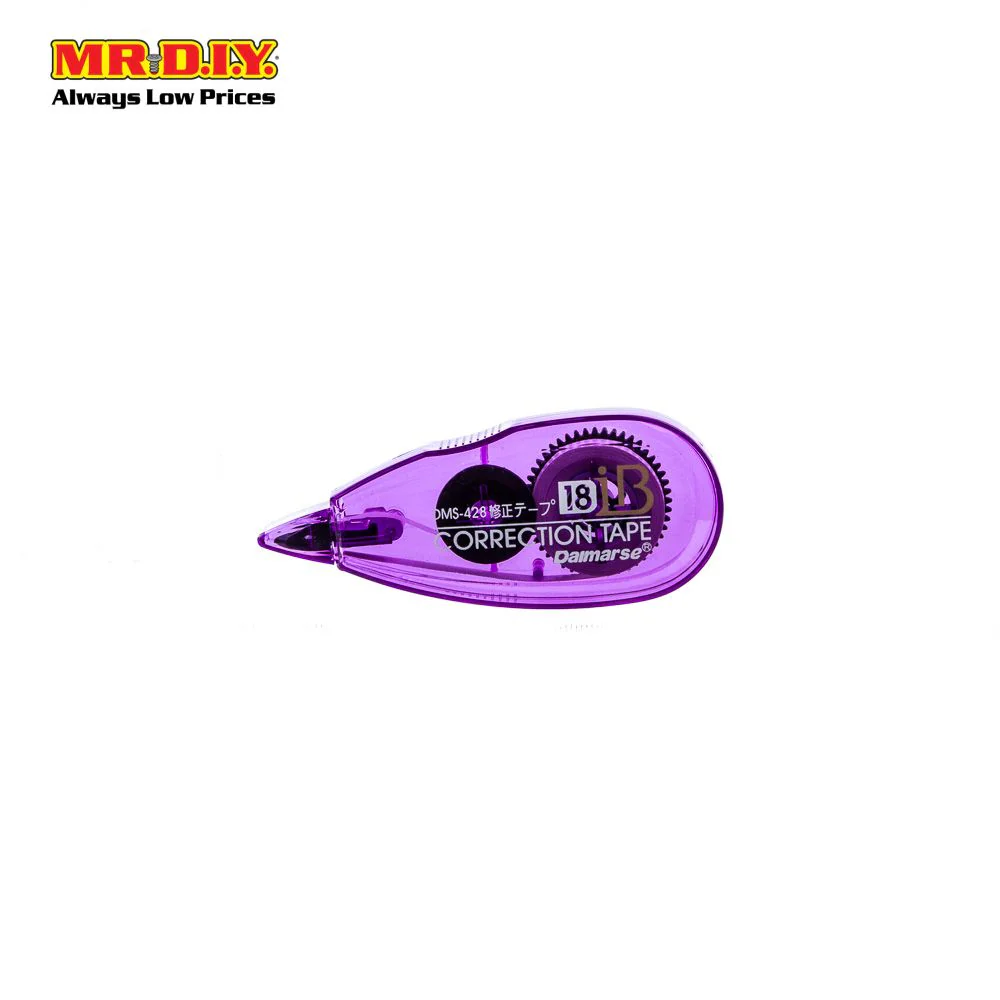(MR.DIY) DAIMARSE Jumbo Strong Adhesion Non-Toxic Correction Tape - DMS428 [18m] (0.5mm) - Image 8