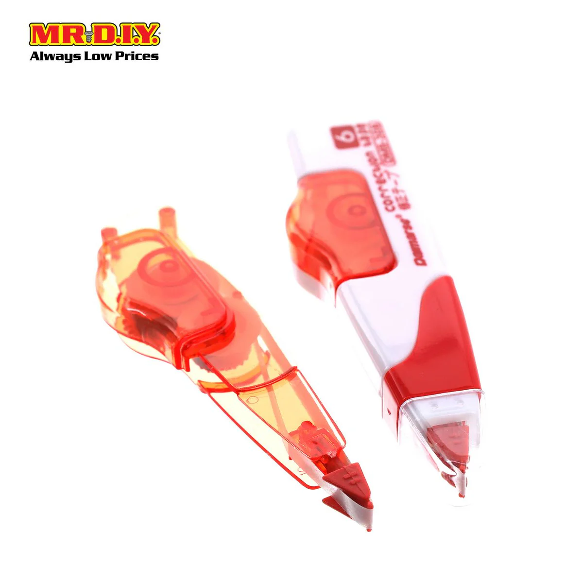 (MR.DIY) DAIMARSE Strong Adhesion Fast Drying Correction Tape Set - DMS308 [6m] (1+1 pcs) - Image 2