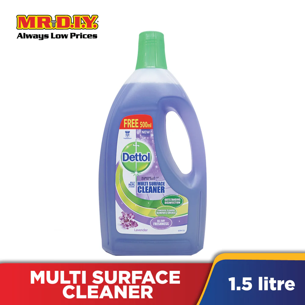 DETTOL Multi Action Cleaner Lavender (1.5L) - Image 2