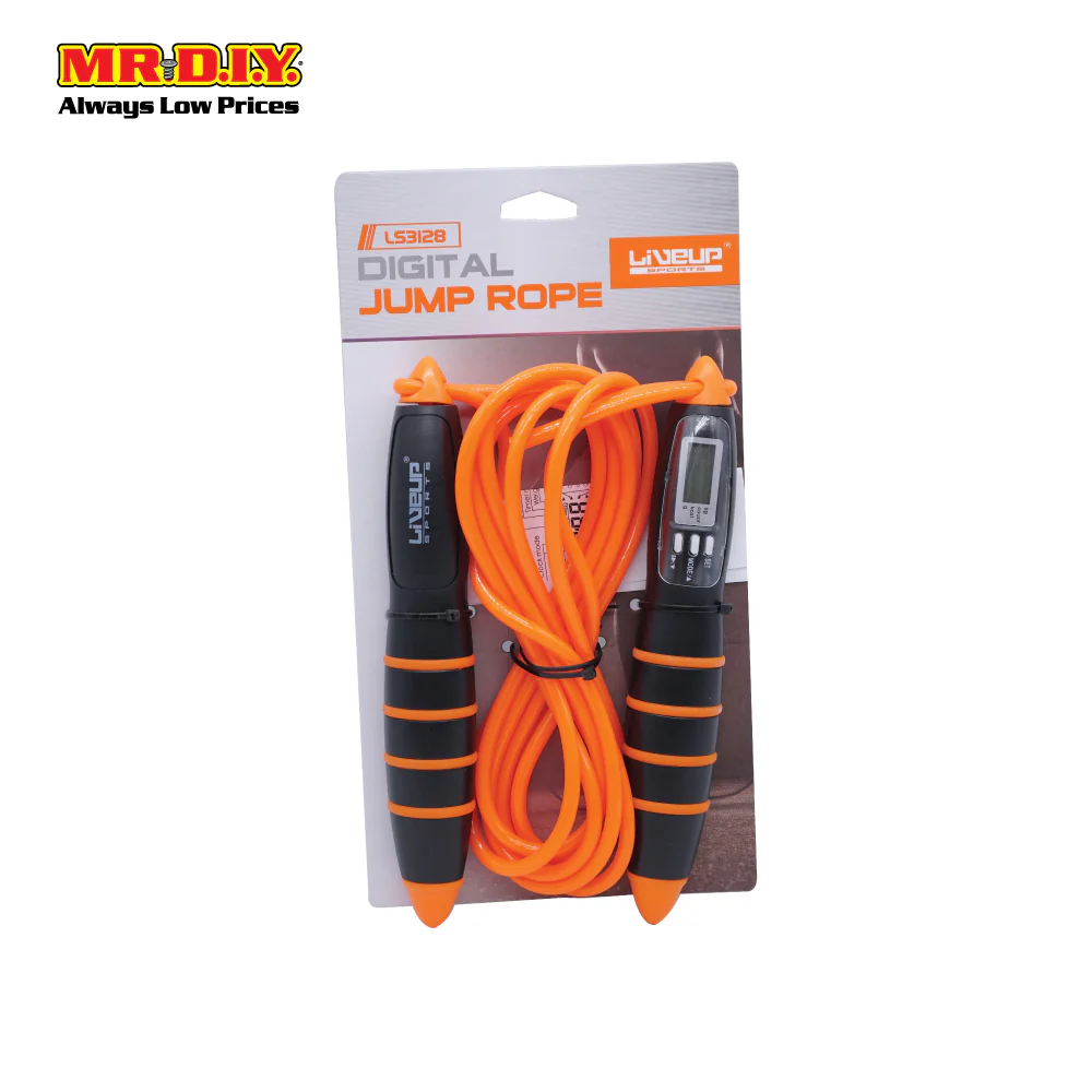 (MR.DIY) LIVEUP Digital Sports Fitness Calorie Counting Jump Rope (3m) - Image 4