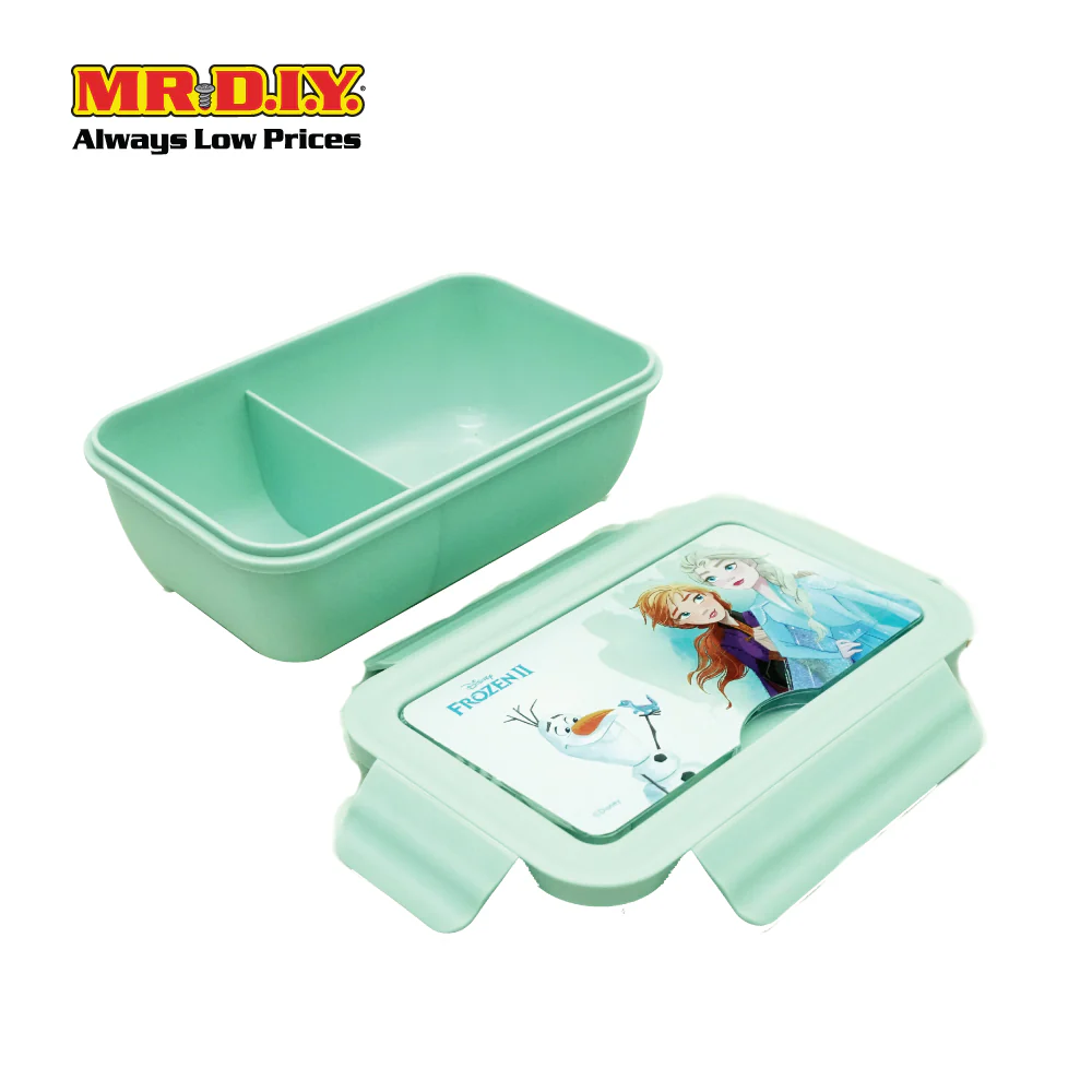 Disney Frozen Lunch Box (20.5cm x 12.5cm x 7.5cm) - Image 3