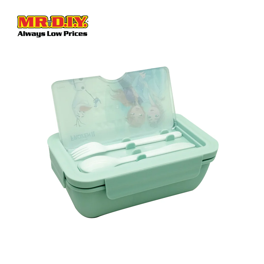 Disney Frozen Lunch Box (20.5cm x 12.5cm x 7.5cm) - Image 4