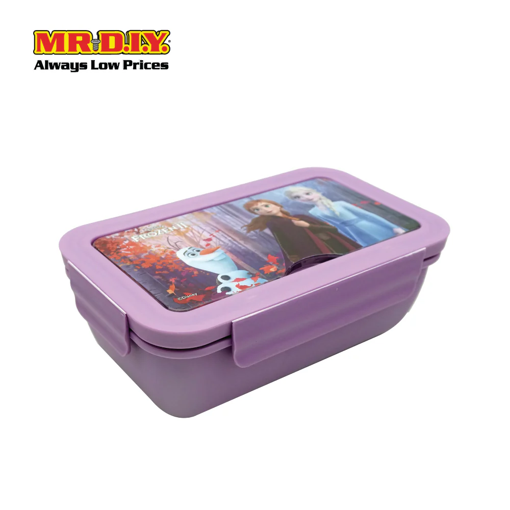 Disney Frozen Lunch Box (20.5cm x 12.5cm x 7.5cm) - Image 6