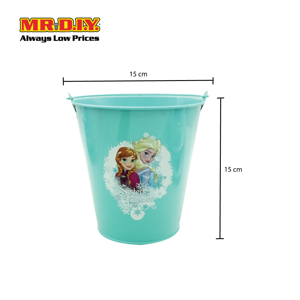 Disney Frozen Metal Pail (15cm x 15cm) - Image 3