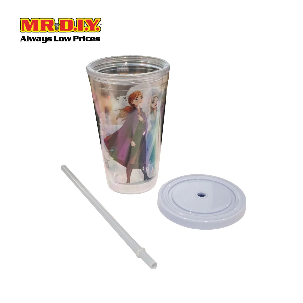Disney Frozen Tumbler With Straw 450ml - Image 2