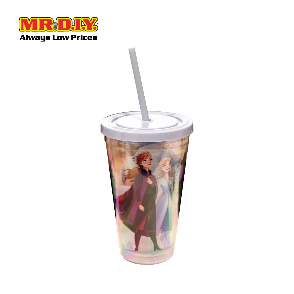 Disney Frozen Tumbler With Straw 450ml - Image 6