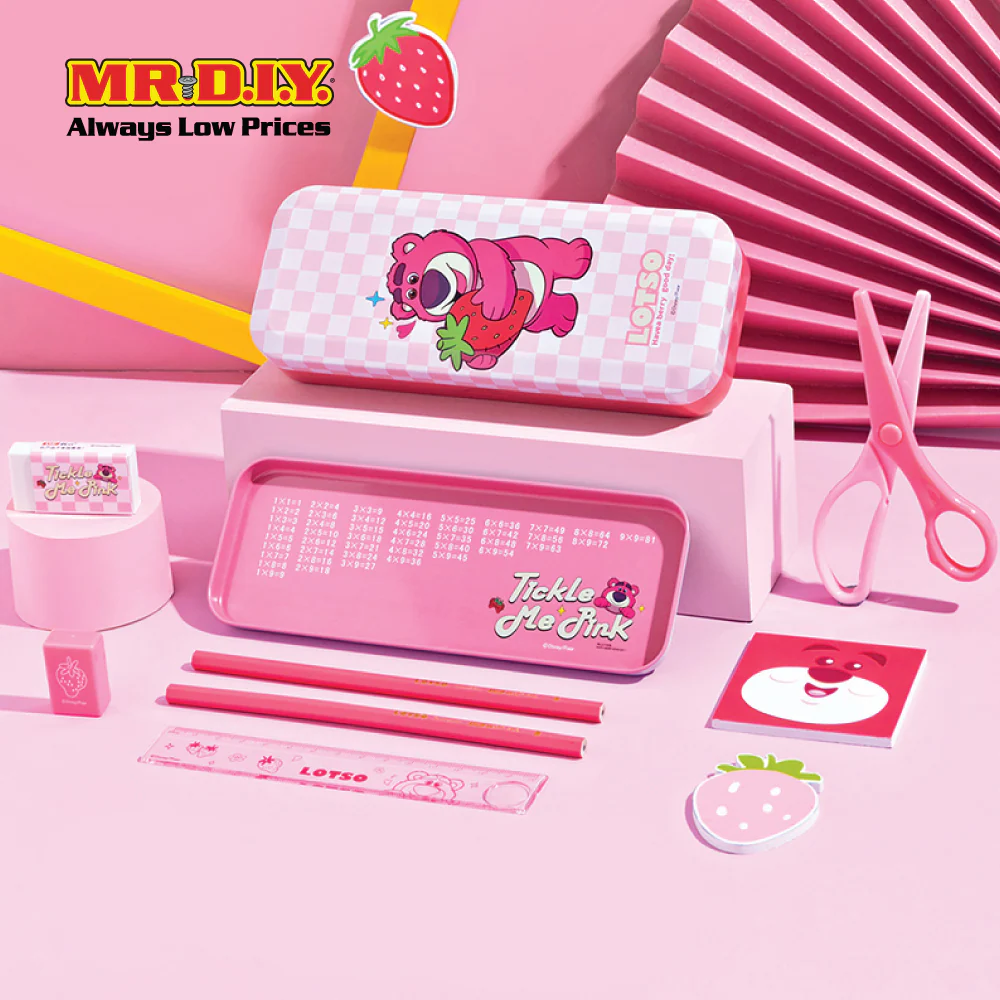 DISNEY Lotso 7-in-1 Stationery Set Box for Student - Image 2