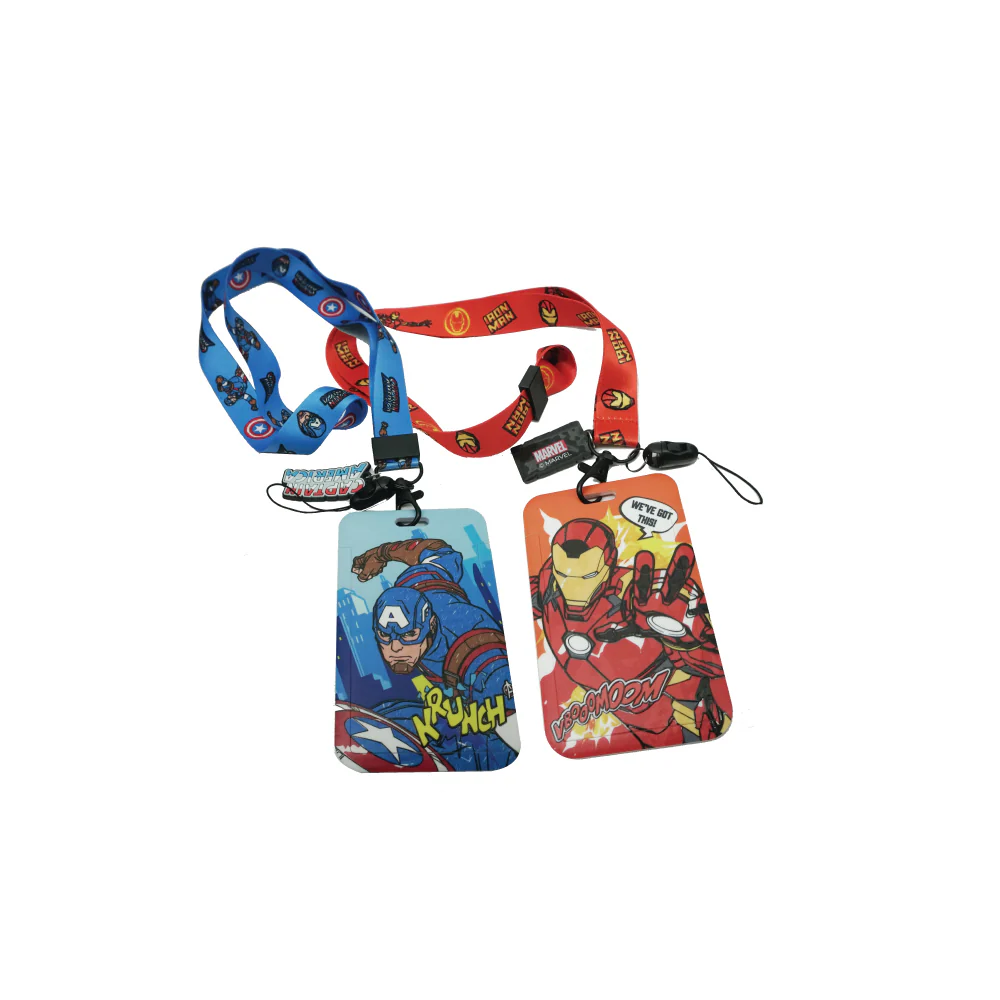MARVEL ID Card Holder (2pcs) - Iron Man & Captain America - Image 5