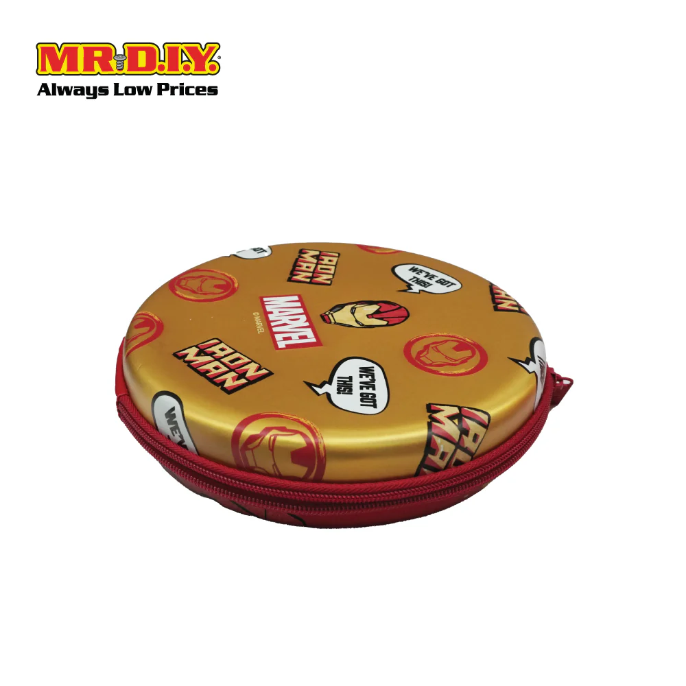 MARVEL Iron Man Round Pencil Case - Image 3