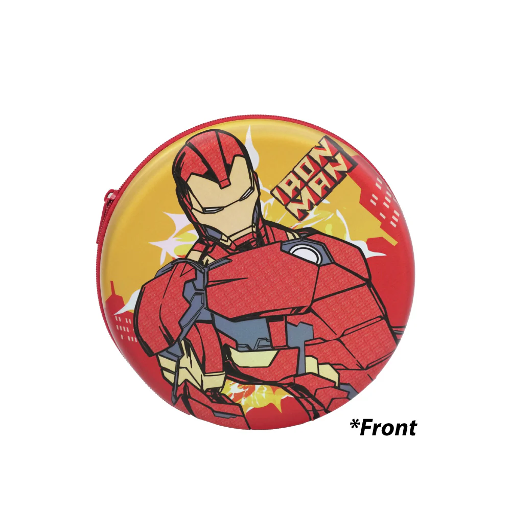 MARVEL Iron Man Round Pencil Case - Image 8