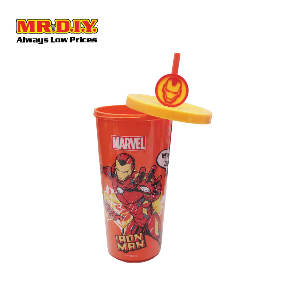 MARVEL Iron Man Straw Cup (700ml) - Image 2