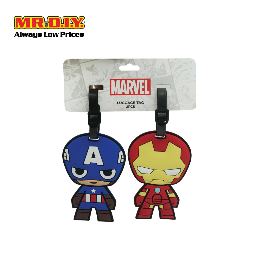 MARVEL Luggage Tag (2pcs) - Iron Man & Captain America - Image 2
