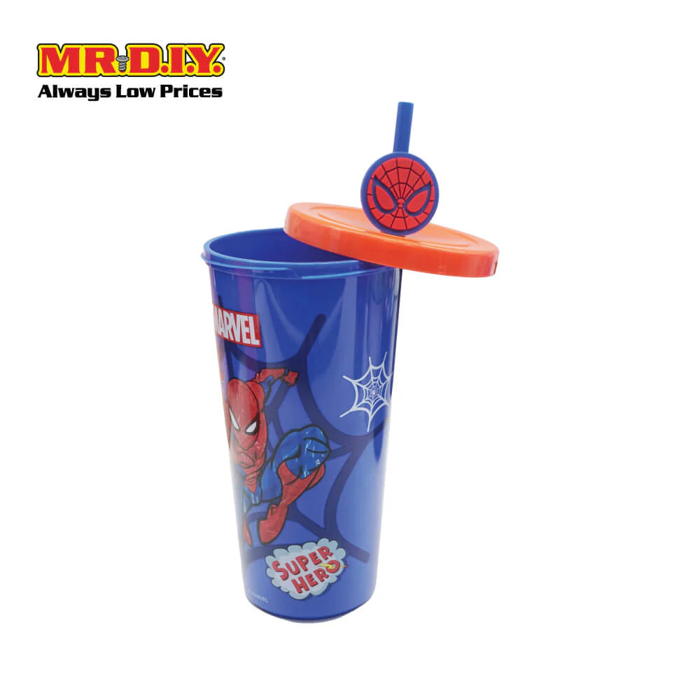 MARVEL Spider-Man Straw Cup (700ml) - Image 2
