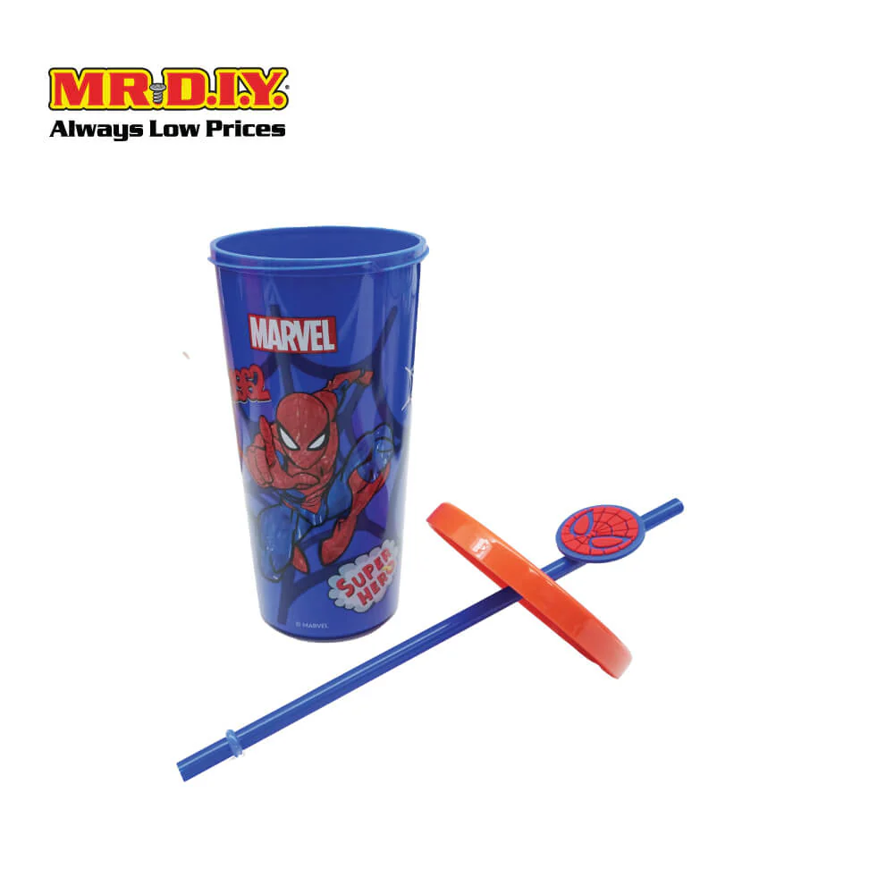 MARVEL Spider-Man Straw Cup (700ml) - Image 3