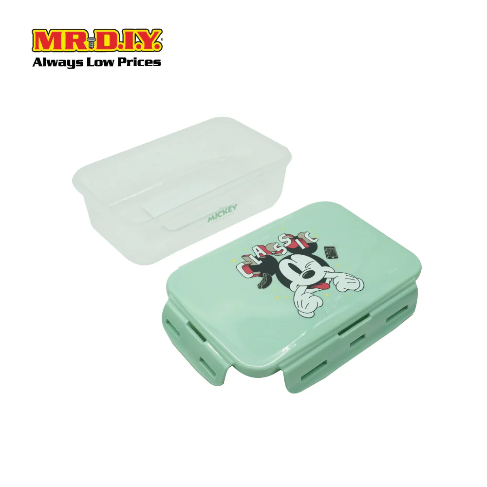 Disney Mickey All-Time Classic Kids Plastic Food Lunch Container 11.5 X 17.5cm (600ml) - Image 2