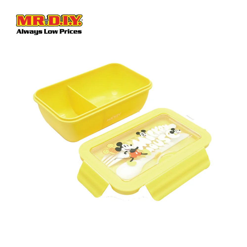 Disney Mickey Lunch Box (20.5cm x 12.5cm x 7.5cm) - Image 4