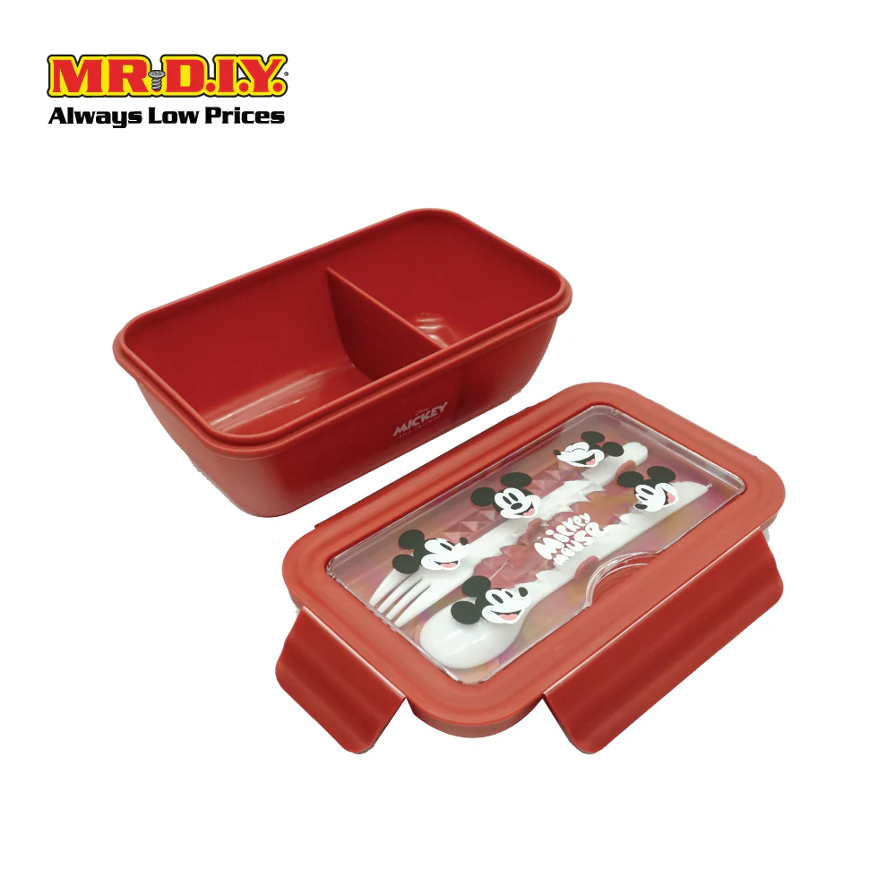 Disney Mickey Lunch Box (20.5cm x 12.5cm x 7.5cm) - Image 5