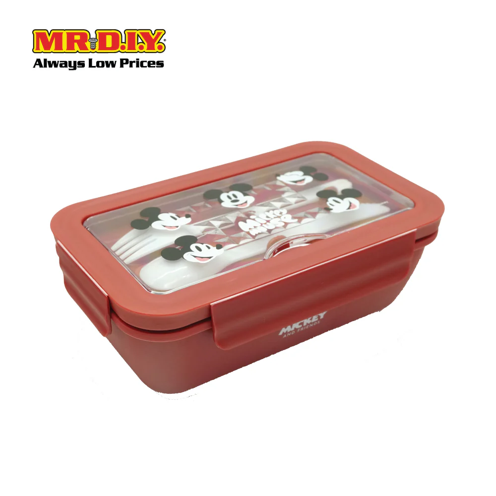 Disney Mickey Lunch Box (20.5cm x 12.5cm x 7.5cm) - Image 8
