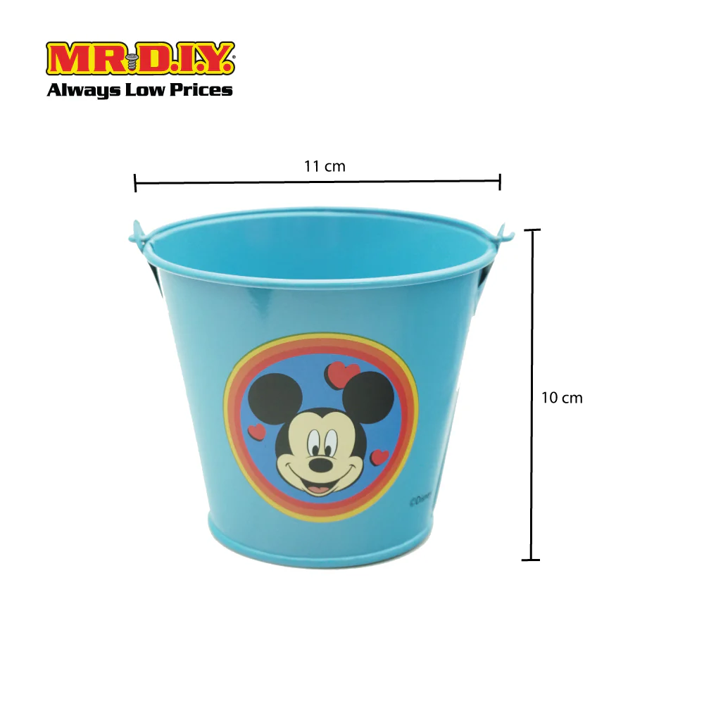 Disney Mickey Metal Pail (11cm x 10cm) - Image 3