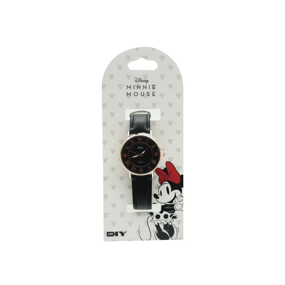 (MR.DIY) Disney Minnie Mouse Black Strap Leather - Image 3
