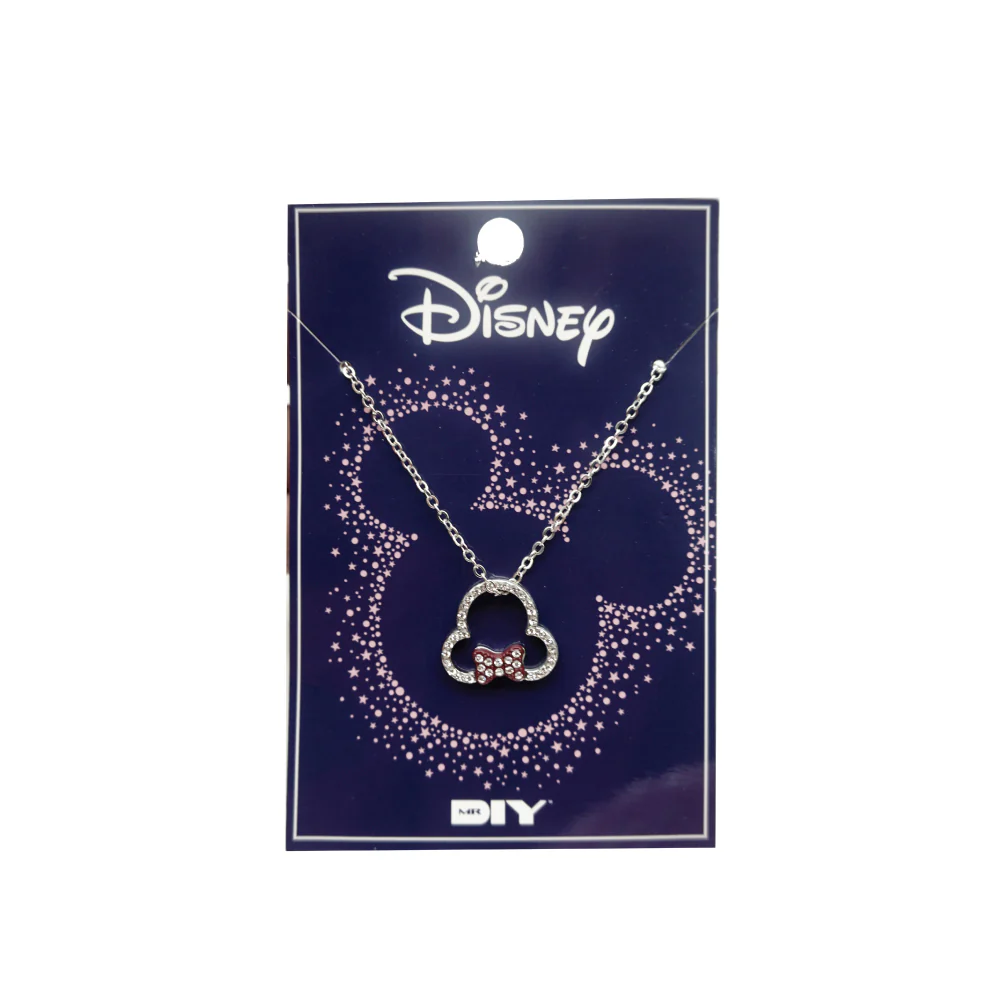 Disney Minnie Mouse Necklace Silver - Image 3