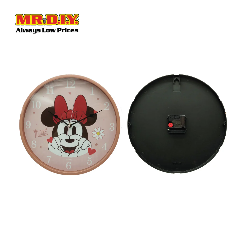 Disney Minnie Wall Clock 12Inch - Image 2