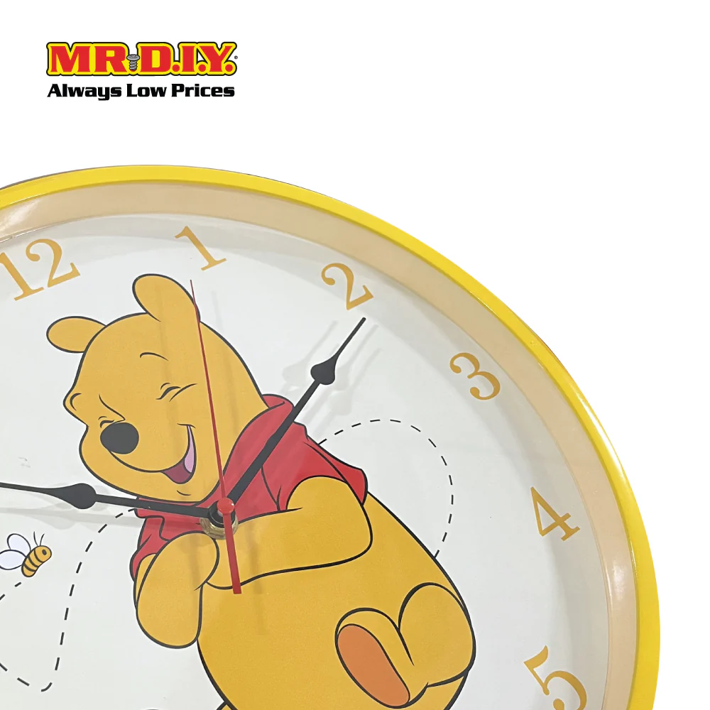 Disney Pooh Wall Clock (12 inch) - Image 3