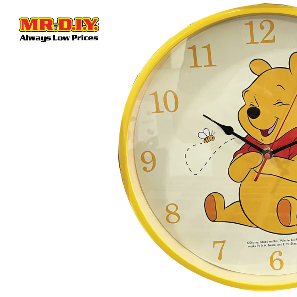 Disney Pooh Wall Clock (12 inch) - Image 4