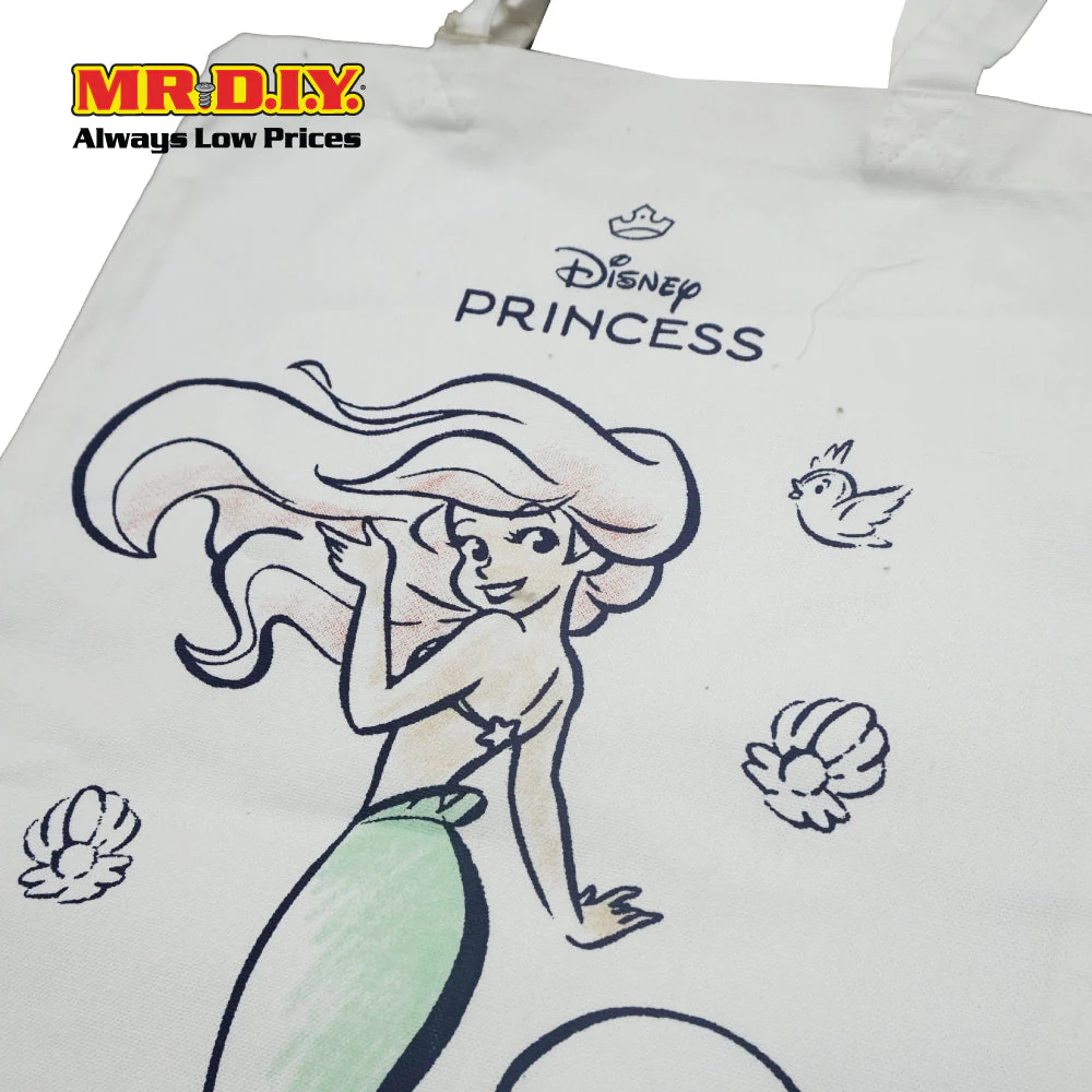 DISNEY Princess Cotton Tote Bag (L38cm x 32cm) - Image 3
