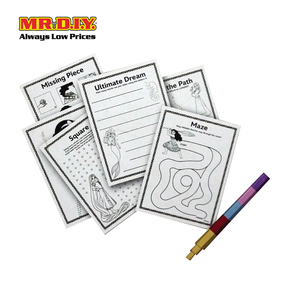 Disney Princess Pad Stackable Crayon - Image 2