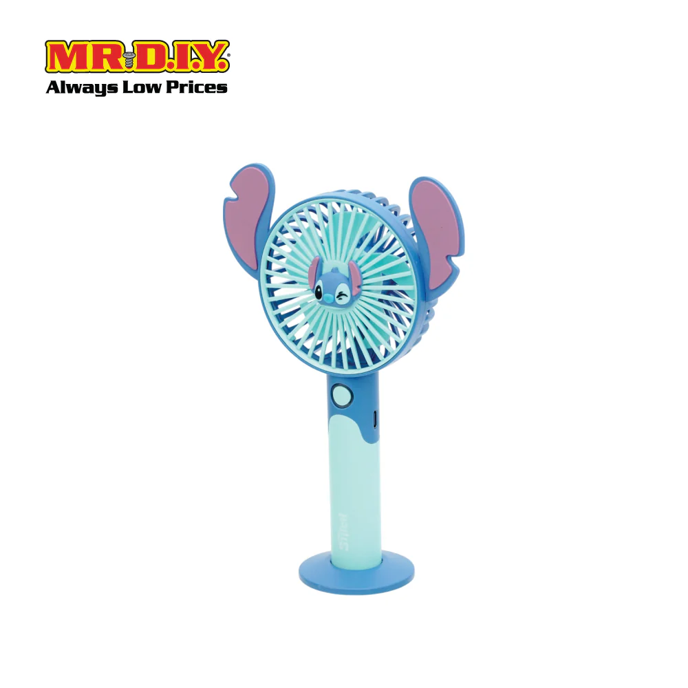 DISNEY Stitch Summer USB Rechargeable Handheld Fan - Image 2