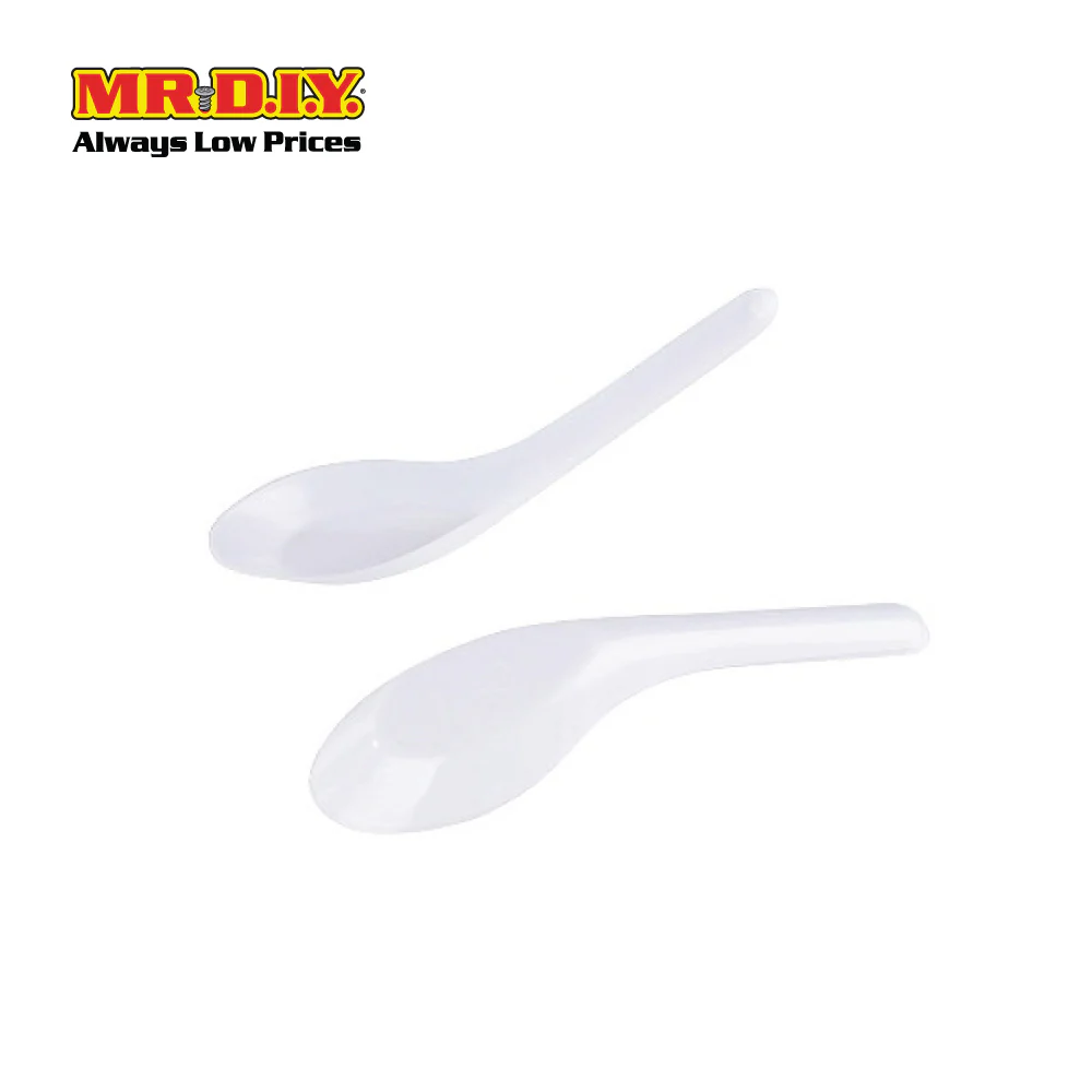 Disposable Plastic Chinese Spoon (90 pieces) - Image 5